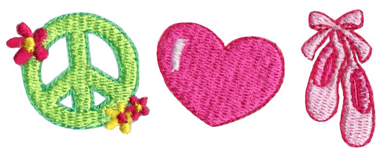 Peace Love Ballet Shoes