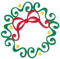 Baroque Swirly Christmas