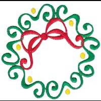 Baroque Swirly Christmas