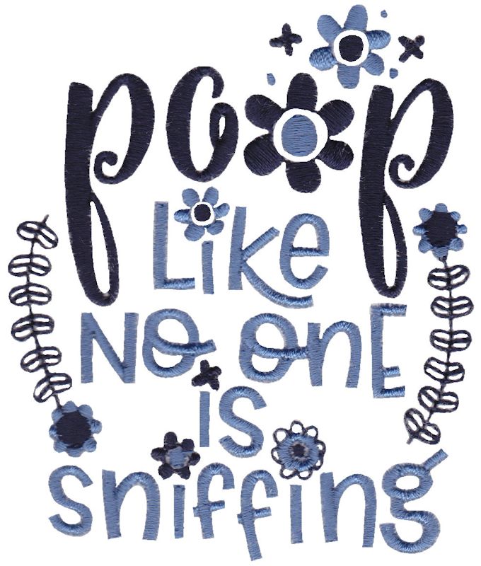 Poop Like No One Is Sniffing