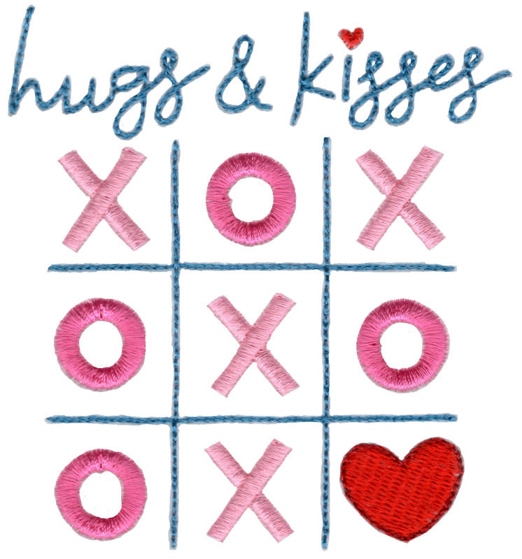 Hugs And Kisses Tic Tac Toe