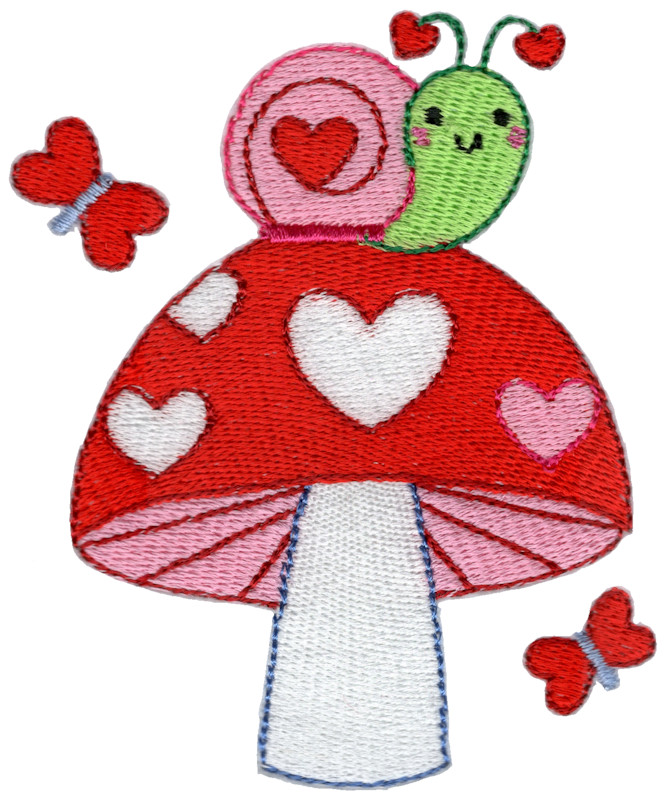 Love Snail and Mushroom