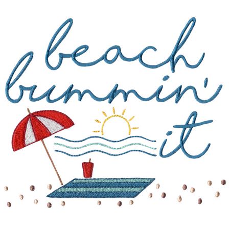 Beach Bummin' It