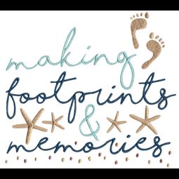 Making Footprints And Memories