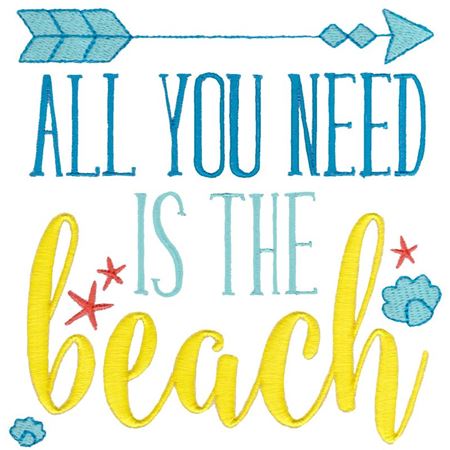 All You Need Is The Beach