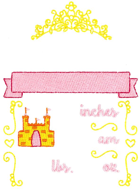 Princess Birth Announcement US am
