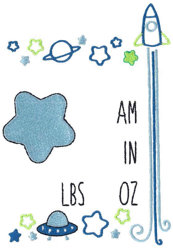 Space Birth Announcement US am