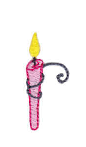 Birthday Candles Alphabet Lower Case r