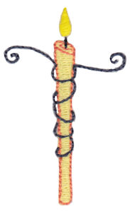 Birthday Candles Alphabet Lower Case s