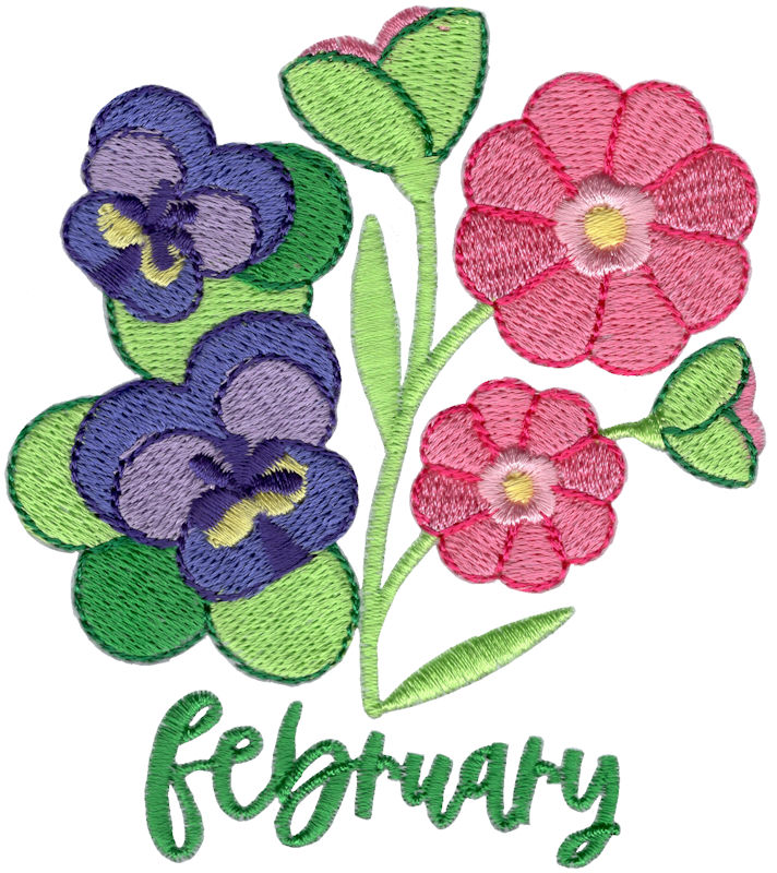 February Violets and Primroses