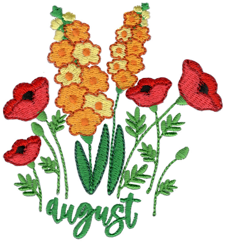 August Gladioli and Poppies