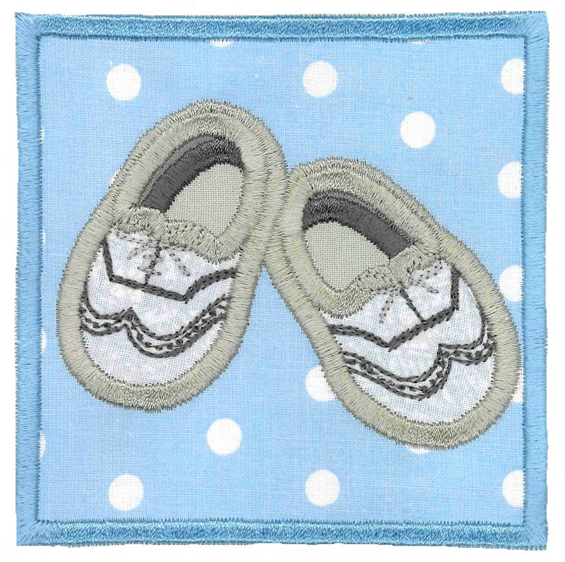 Baby Booties Applique