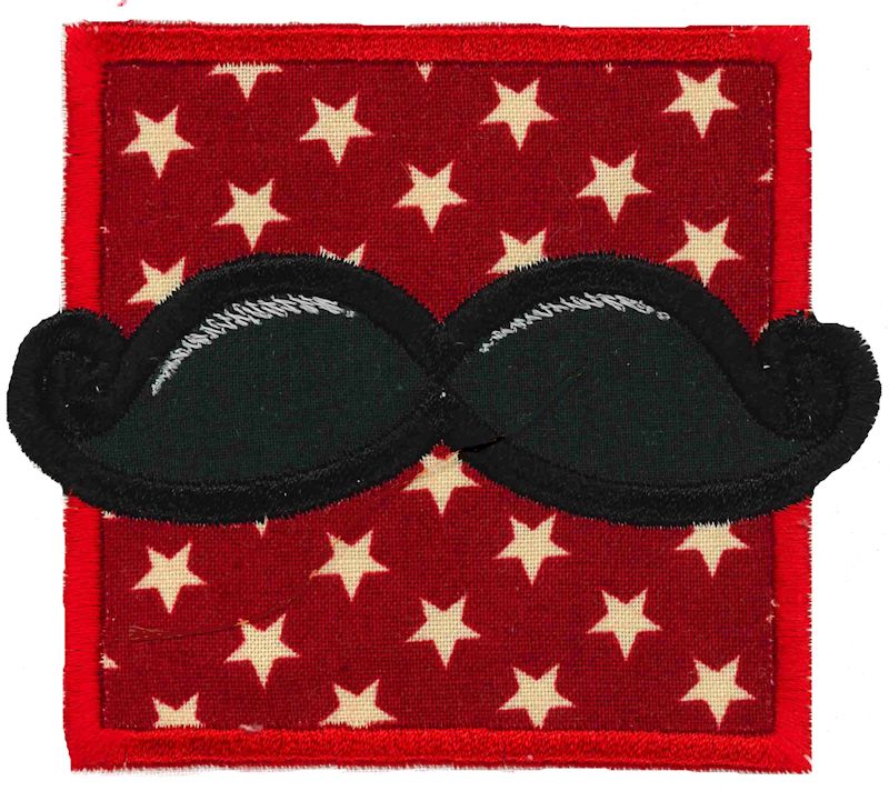 Mustache Applique
