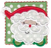 Box Christmas Applique