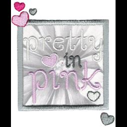 Pretty In Pink Applique