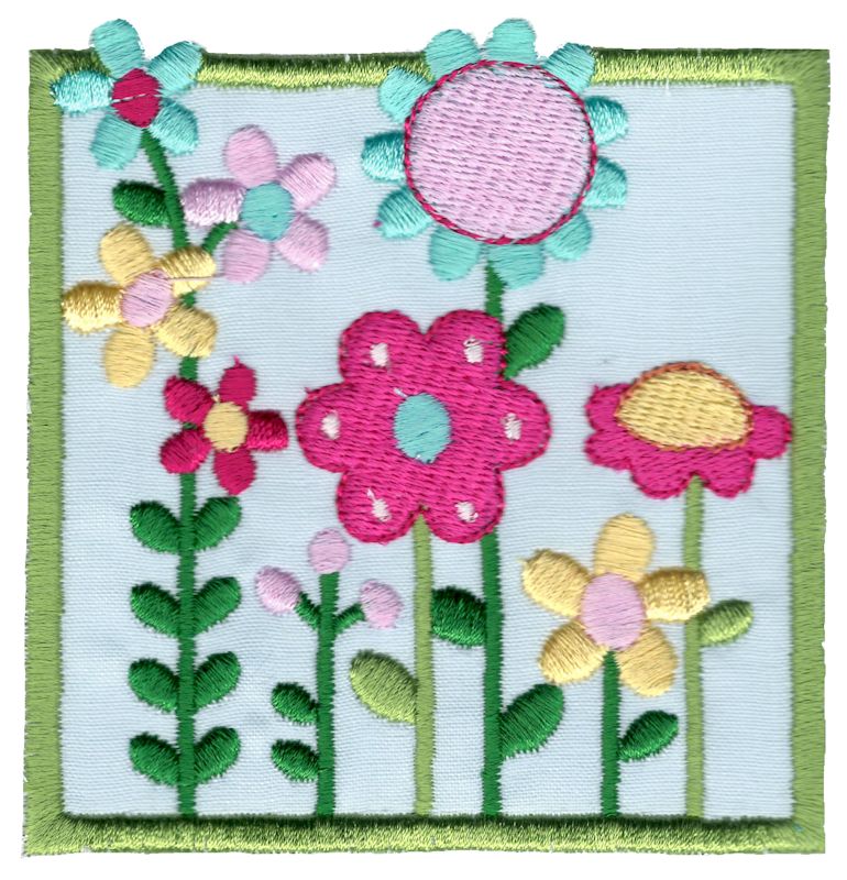Flower Garden Applique