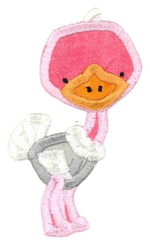 Ostrich Applique