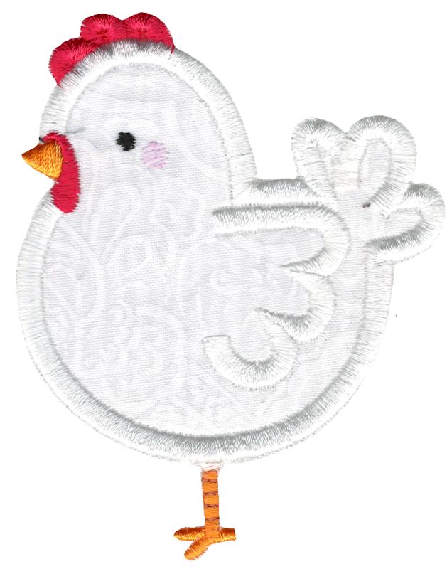 Applique Hen