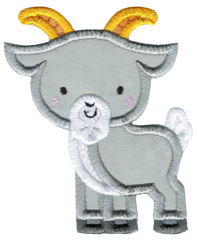 Applique Goat