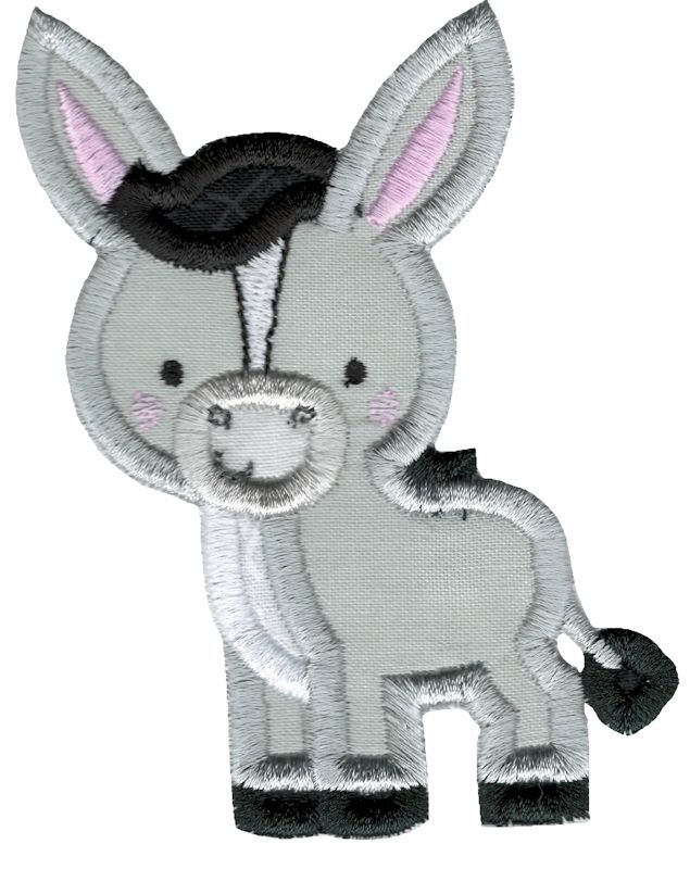 Applique Donkey