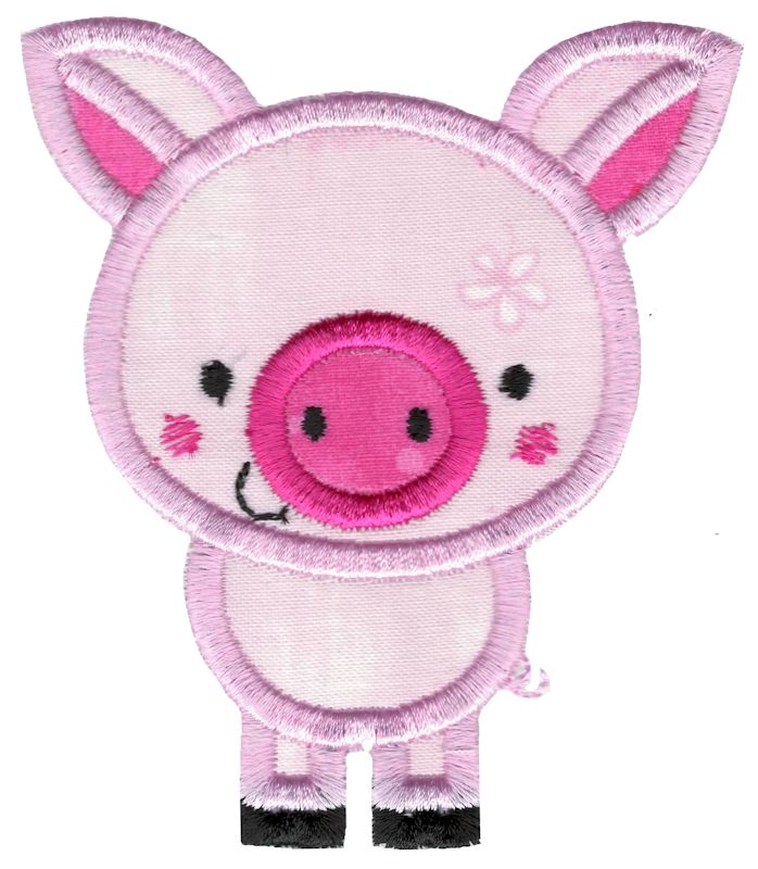 Applique Pig