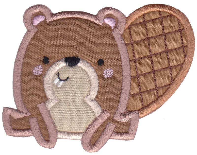 Boxy Beaver Applique