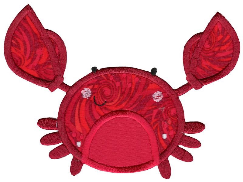 Boxy Crab Applique