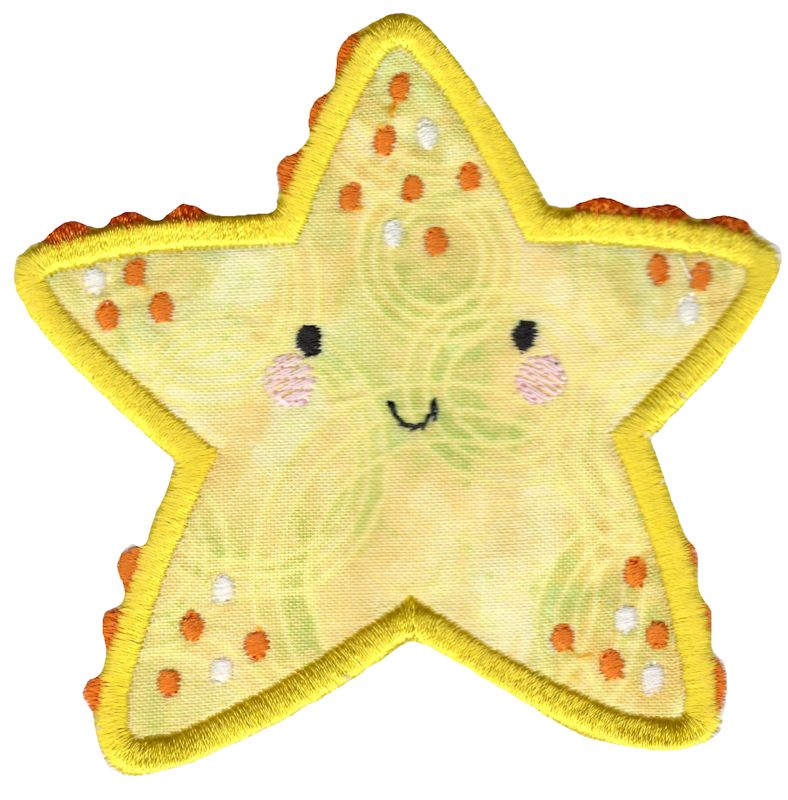 Boxy Starfish Applique