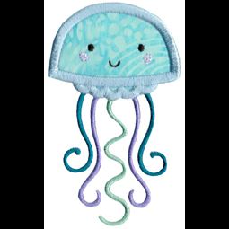 Boxy Jellyfish Applique