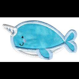 Boxy Narwhal Applique