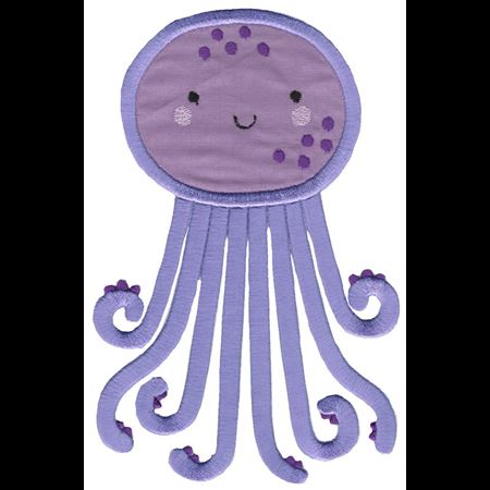 Boxy Octopus Applique