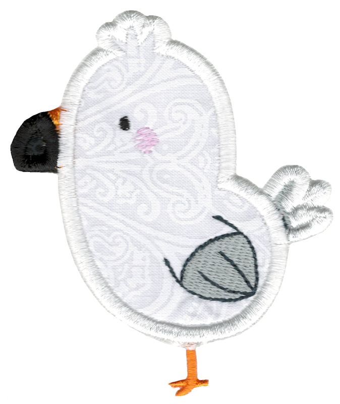 Boxy Seagull Applique