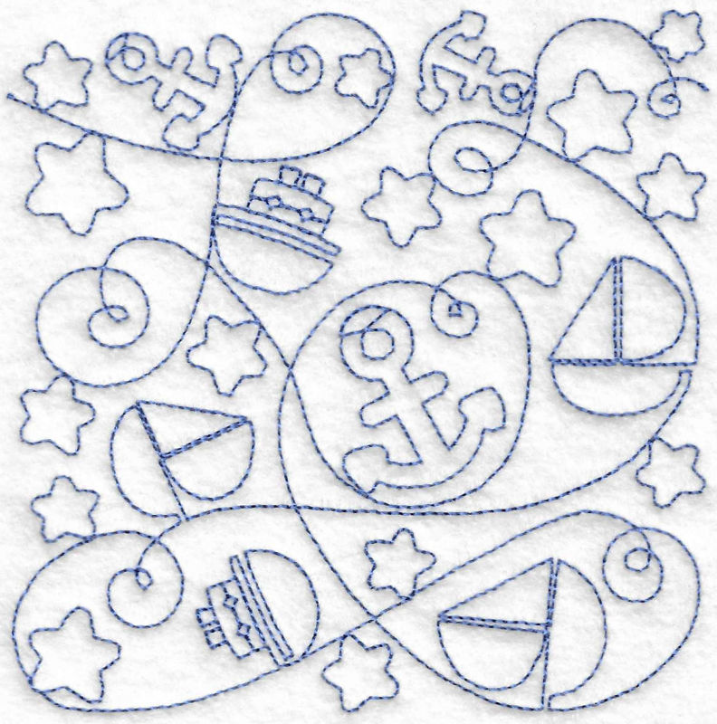 Nautical Quilt Block