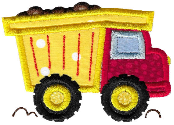 Applique Dump Truck