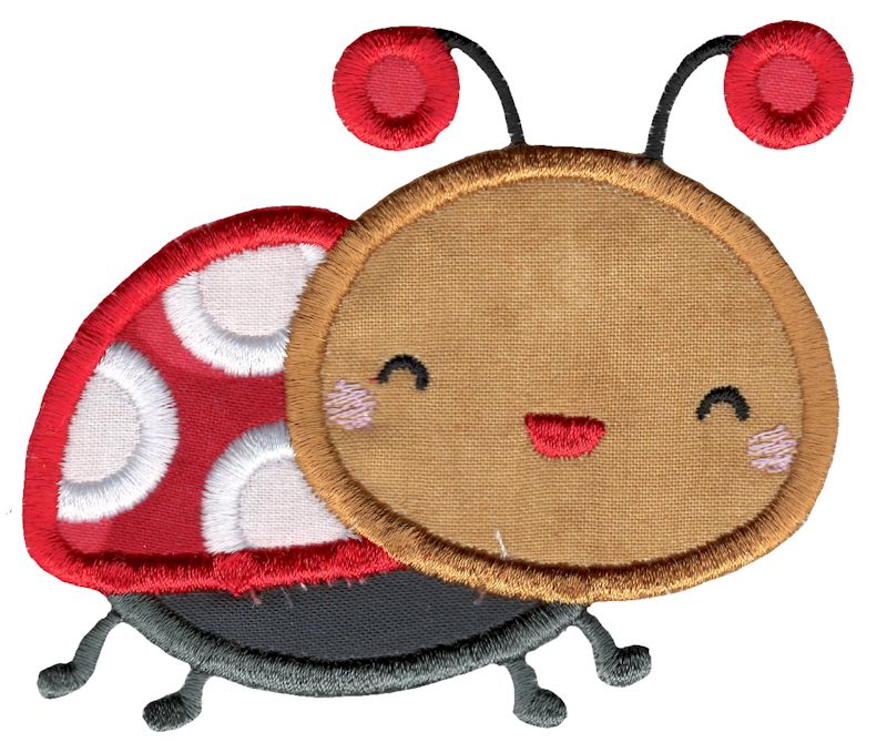 Cute Ladybug Applique