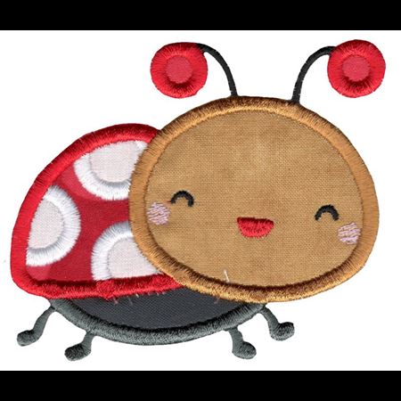 Cute Ladybug Applique