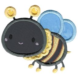 Cute Bumble Bee Applique
