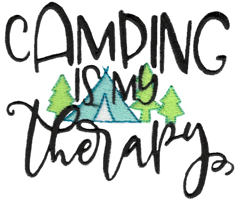 Camping Is My Therapy