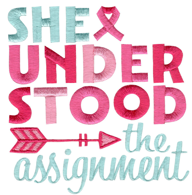 She Understood The Assignment