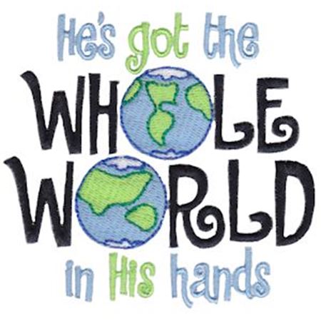 He's Got The Whole World In His Hands