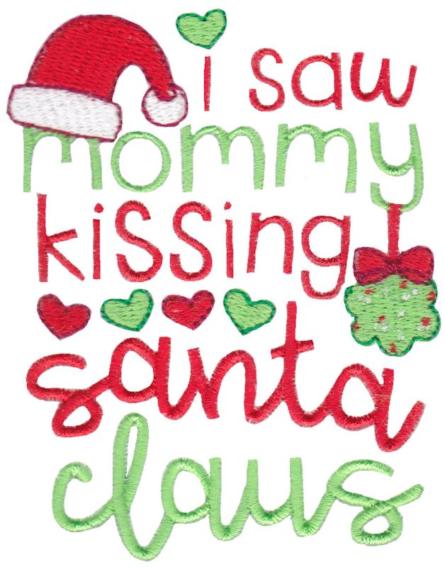 I Saw Mommy Kissing Santa Claus