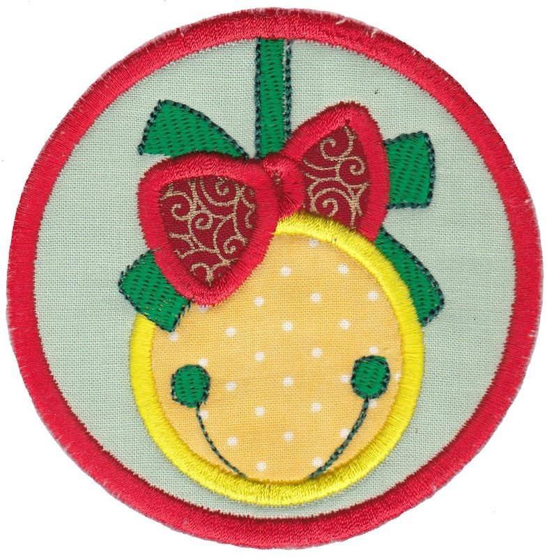 Christmas Bell ITH Coaster