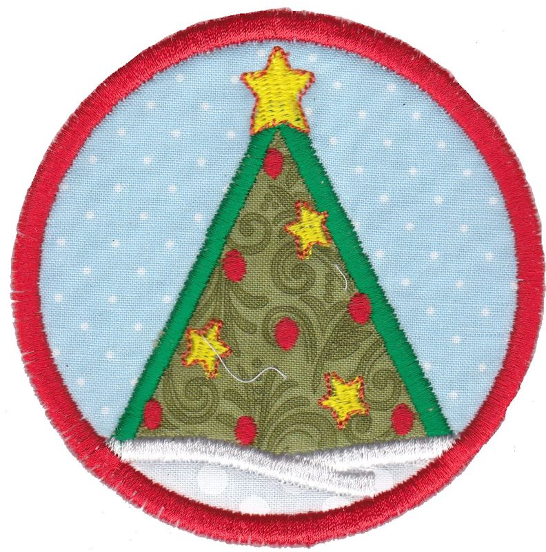 Christmas Tree ITH Coaster