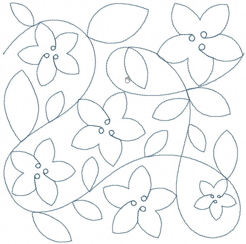 Poinsettia Quilt Block