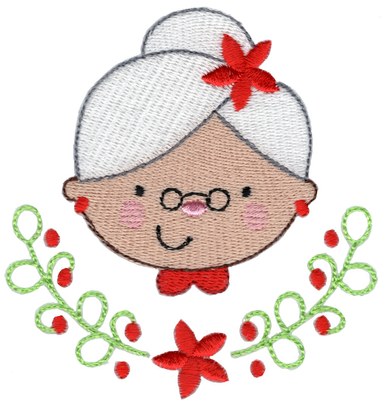 Mrs Claus Face