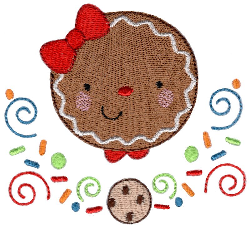 Girl Gingerbread Face