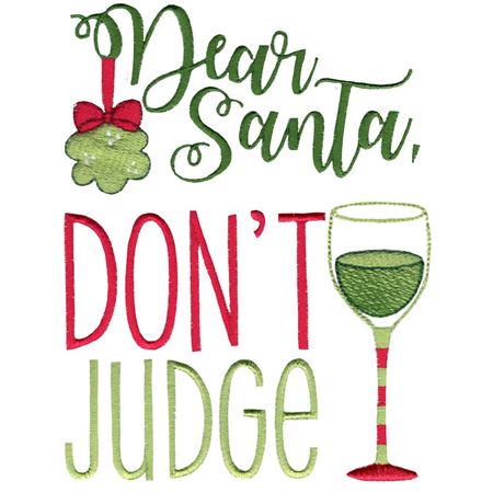 Dear Santa Don't Judge
