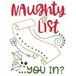 Naughty List You In