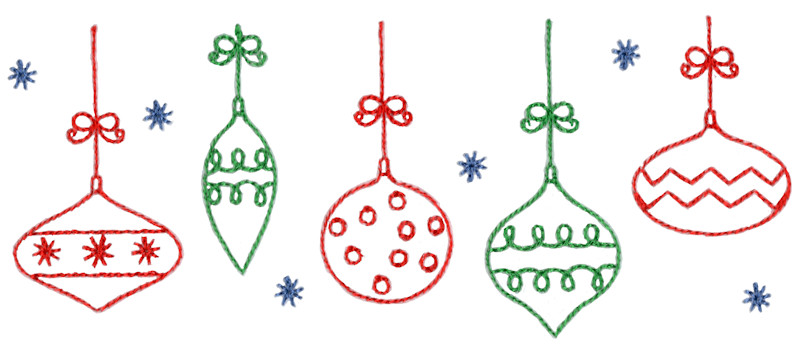 Hand Drawn Ornaments