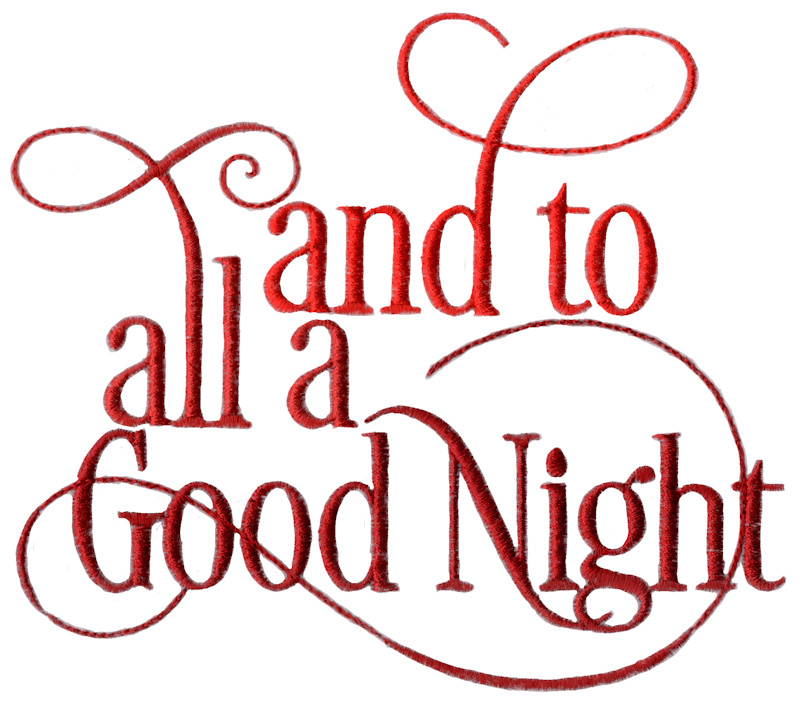 And To All A Good Night